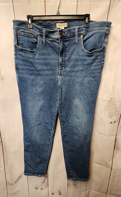 Madewell Women's Size 33 (15-16) Blue Jeans Stovepipe