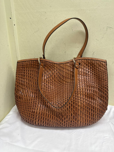 Cole Haan Brown Leather Tote Bag