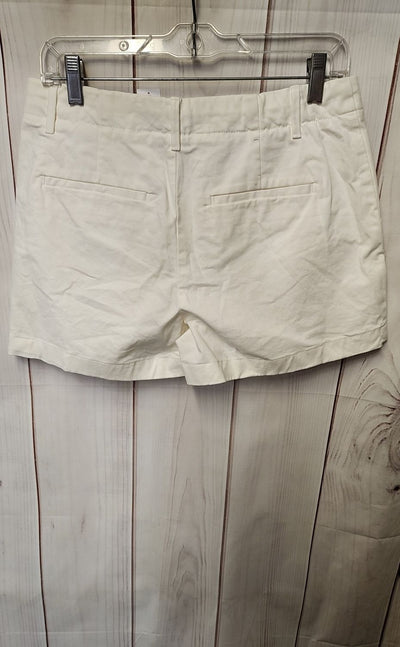 NWT Banana Republic Women's Size 6 Petite White Shorts Authentic Chino - As Is