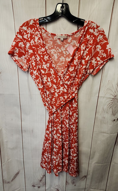 Gilli Women's Size S Red Floral Dress