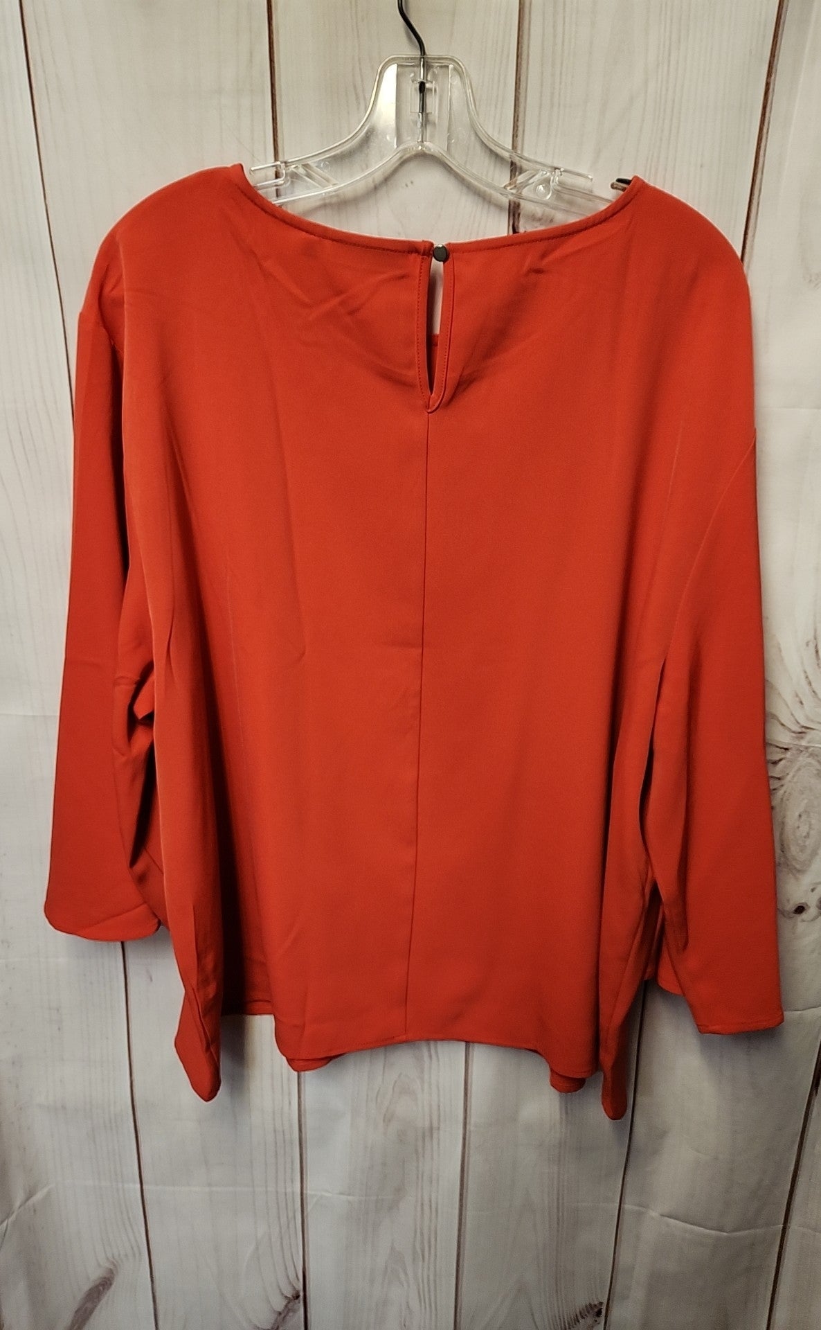 Apt 9 Women's Size XXL Red Long Sleeve Top