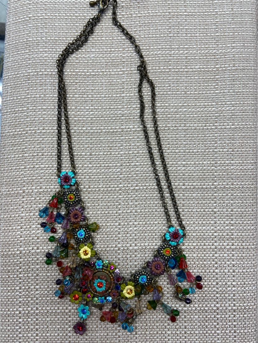 Multi-Color Beaded Necklace