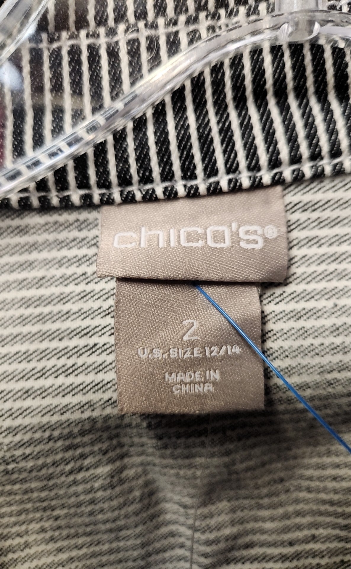 NWT Chico's Women's Size L Gray Jacket