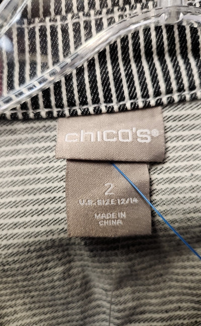 NWT Chico's Women's Size L Gray Jacket