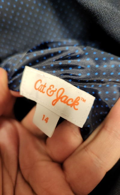 Cat & Jack Boy's Size 14 Navy Blazer