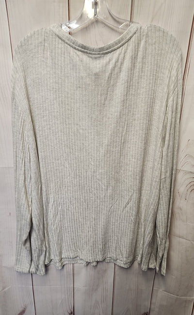 Ava & Viv Women's Size 2X Gray Cardigan