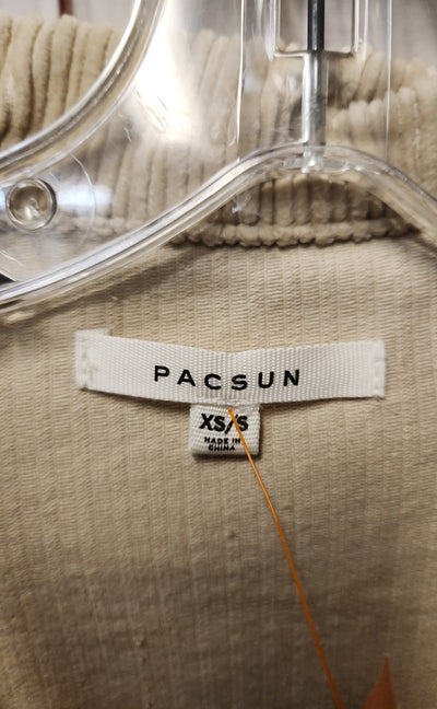 Pacsun Women's Size XS/S Beige Corduroy Jacket