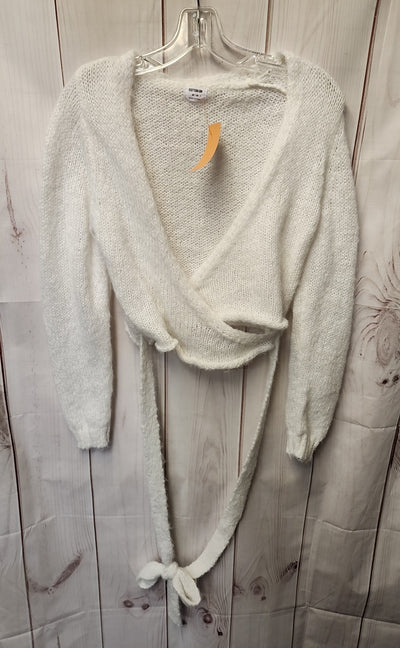 Cotton On Women's Size M White Sweater