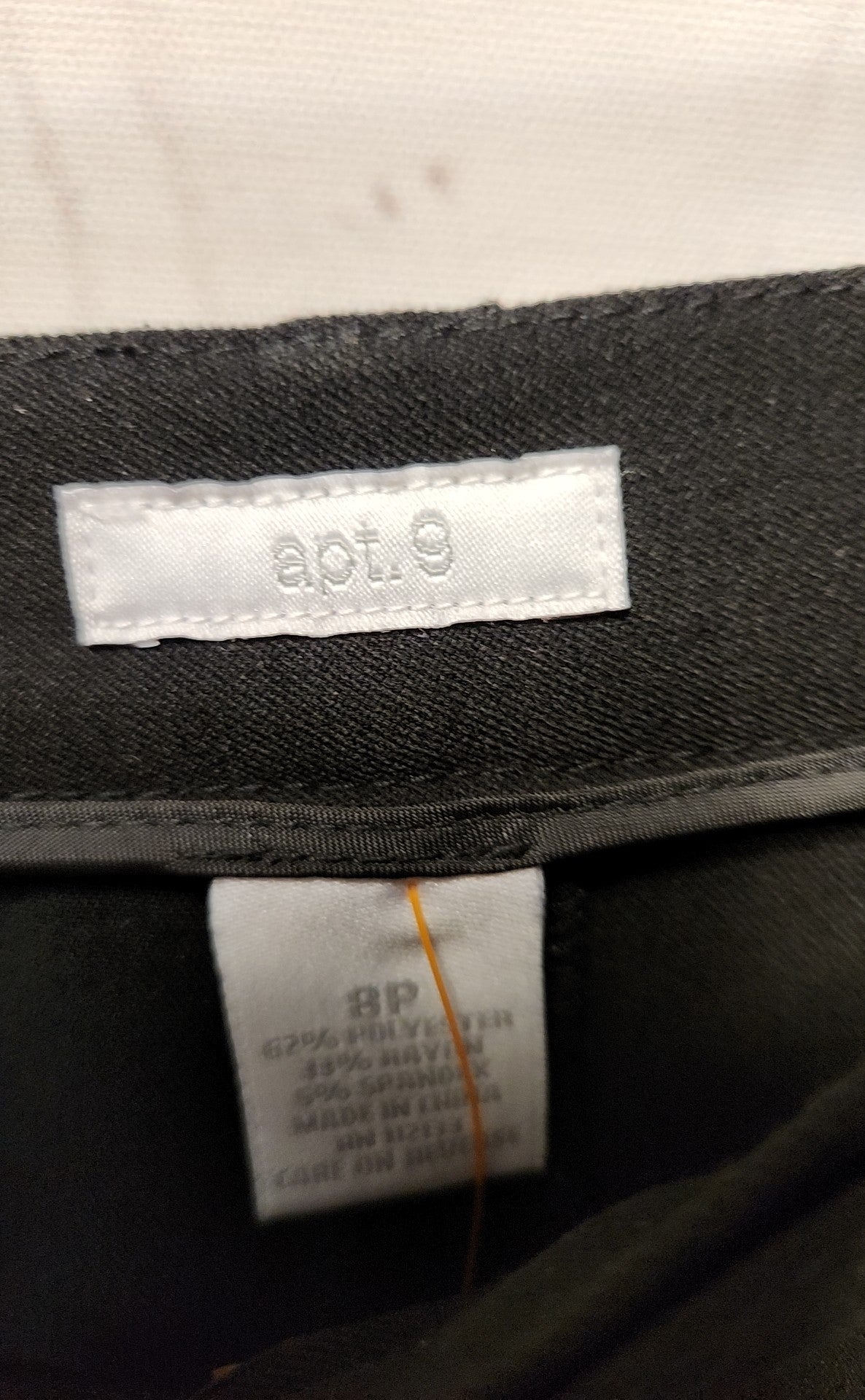 Apt 9 Women's Size 8 Petite Black Pants