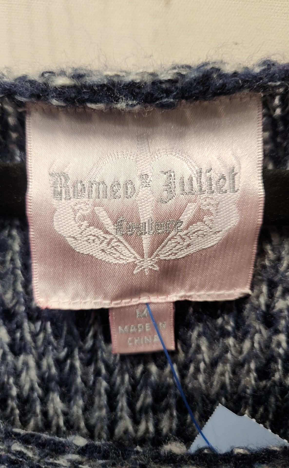 Romeo & Juliet Women's Size M Blue Sweater