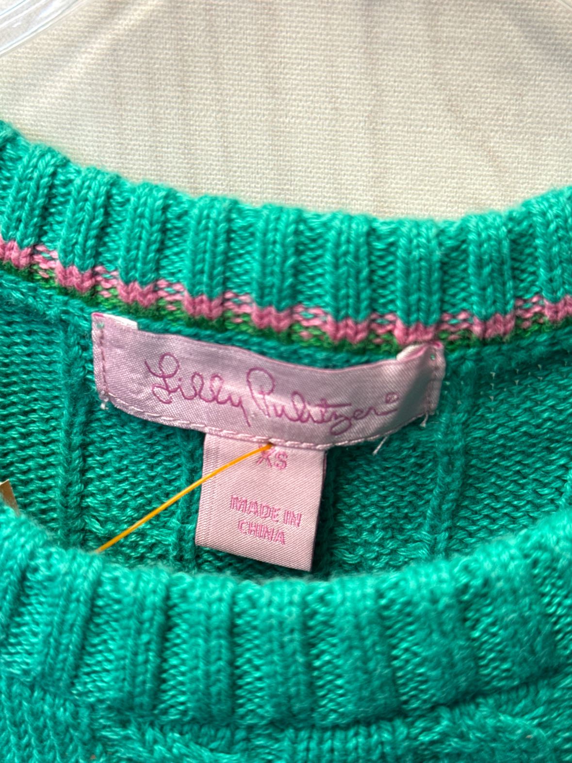 Lilly Pulitzer Women's Size XS Green Sweater