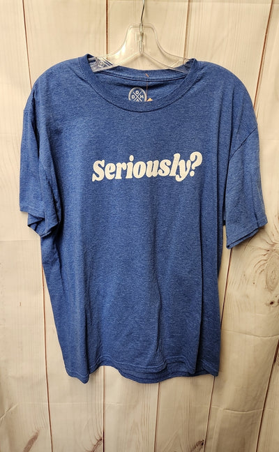 Men's Size L Blue Shirt
