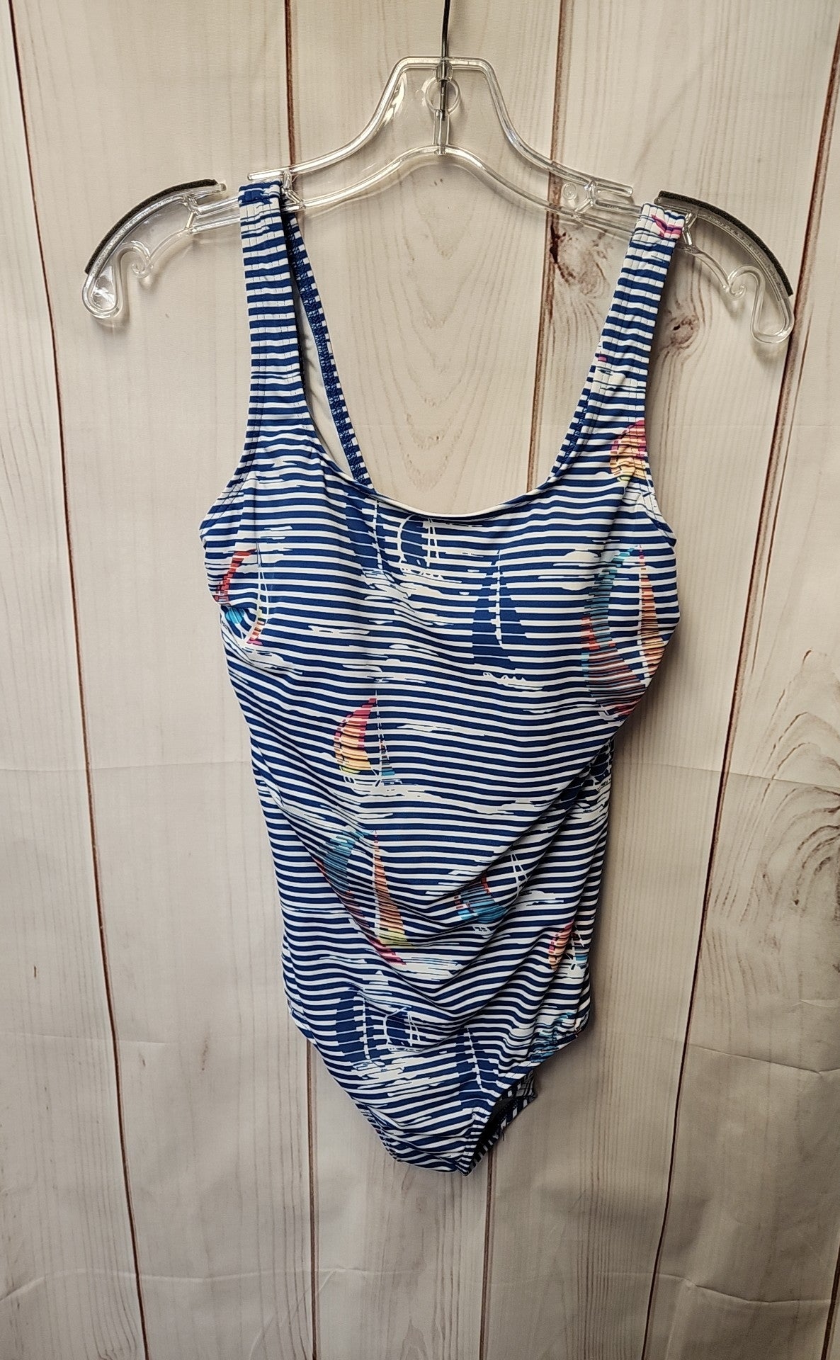 Lands End Women's Size 10 Blue Swimsuit