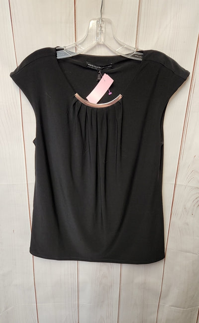 White House Black Market Women's Size S Black Sleeveless Top