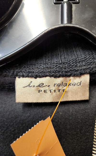 IE Relaxed Women's Size S Petite Black Jacket