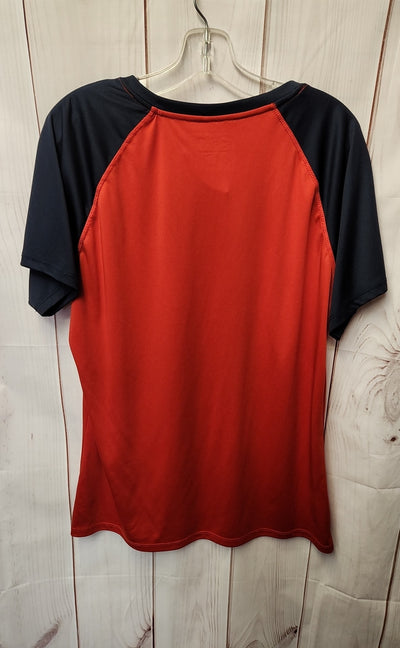 Red Sox Women's Size 2X Red Short Sleeve Top
