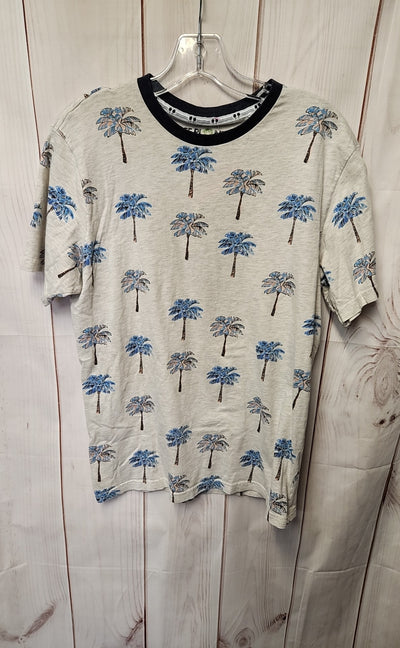 Free Planet Women's Size M Gray Short Sleeve Top