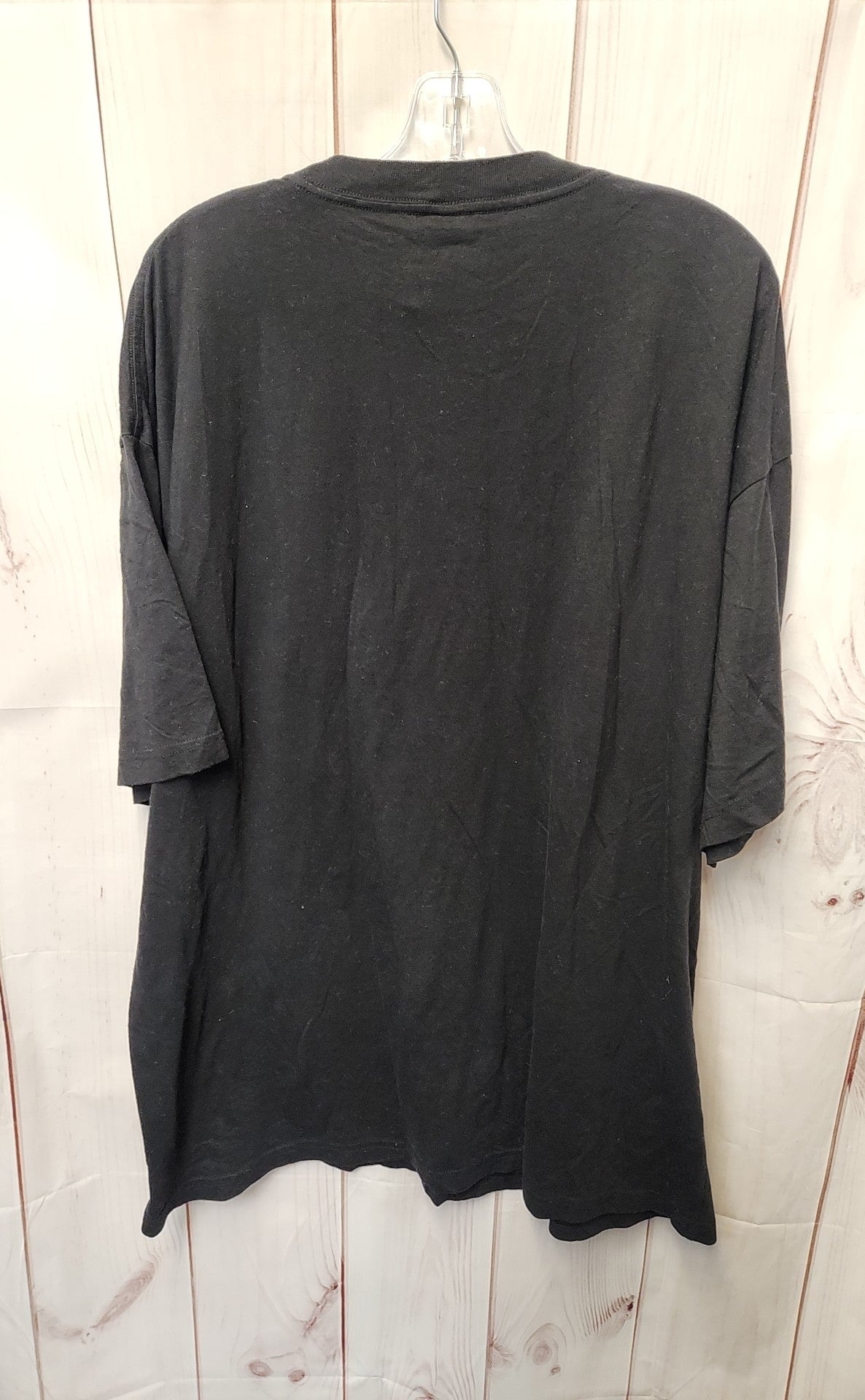 Captain Hook Women's Size 3X Black Short Sleeve Top