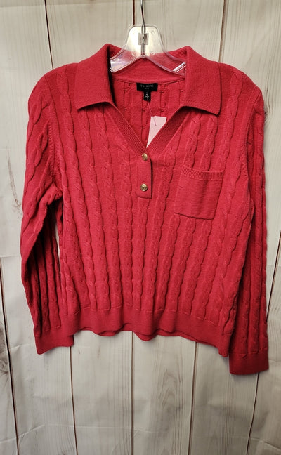 Talbots Women's Size M Petite Pink Sweater