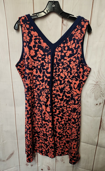 Title nine Women's Size XL Pink & Blue Dress