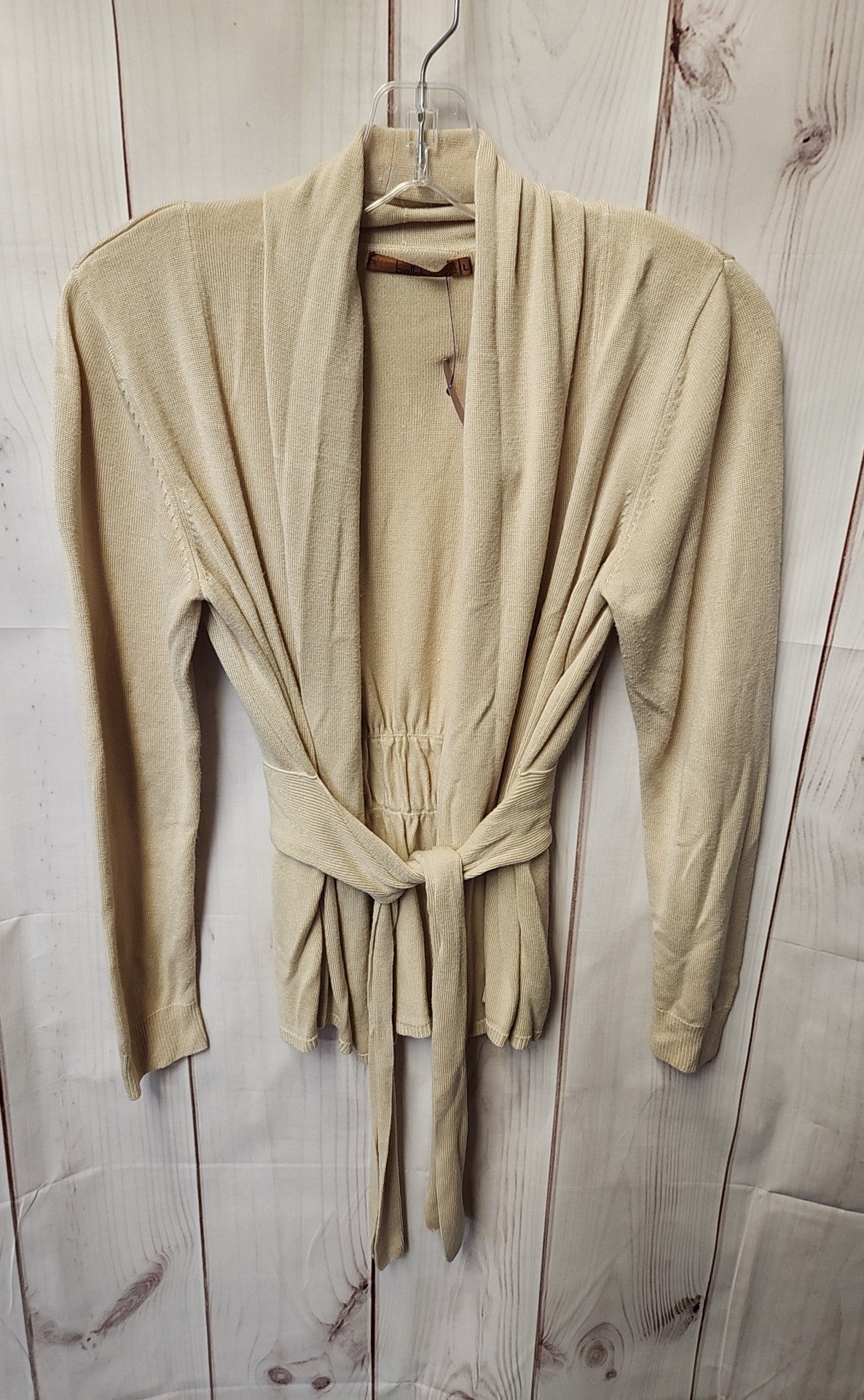 Belldini Women's Size L Beige Cardigan