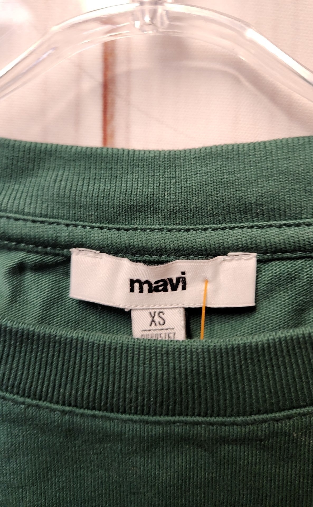Mavi Women's Size XS Green Short Sleeve Top