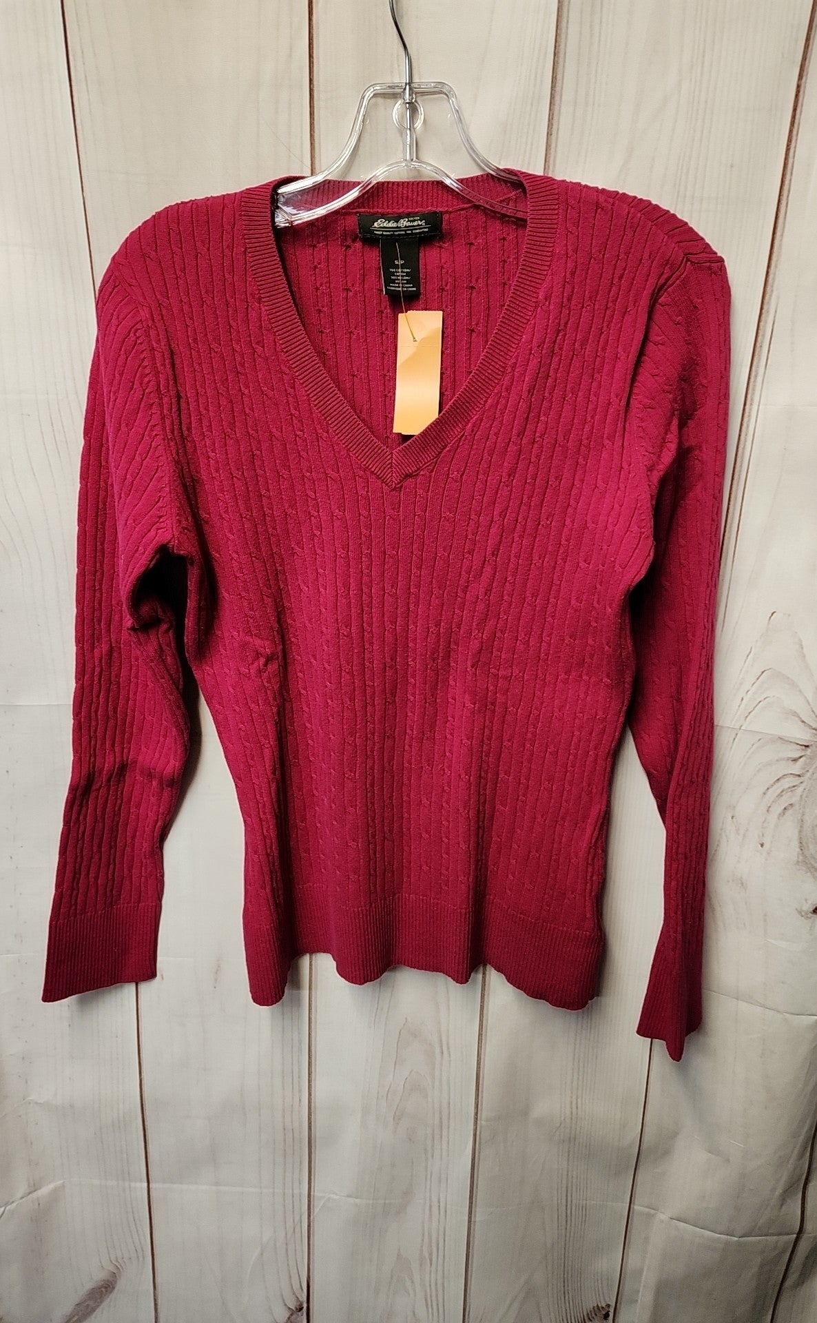Eddie Bauer Women's Size S Pink Sweater