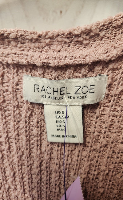 Rachel Zoe Women's Size S Pink Cardigan
