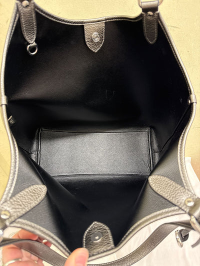 Coach Silver Tote Bag
