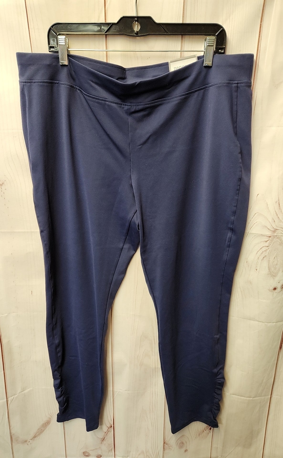 NWT Zenergy - Chico's Women's Size 3 = US 16 Navy Pants