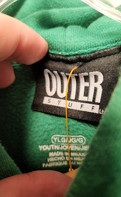 Boston Celtics Boy's Size 10/12 Green Sweatshirt