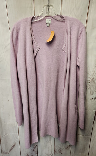 J Crew Women's Size S Lavender Cardigan
