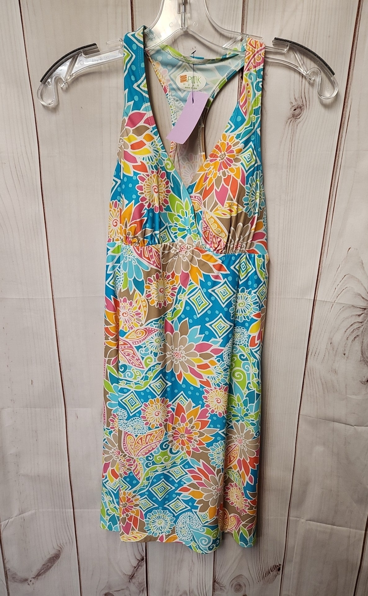 Spunk Women's Size M Blue Dress