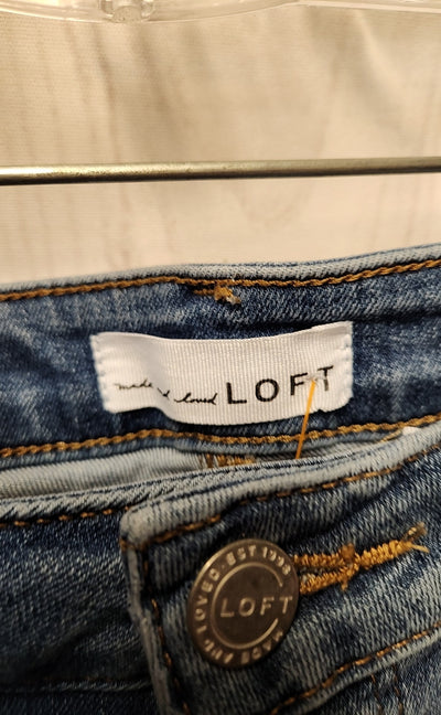 Loft Women's Size 31 (11-12) Blue Jeans Curvy Skinny
