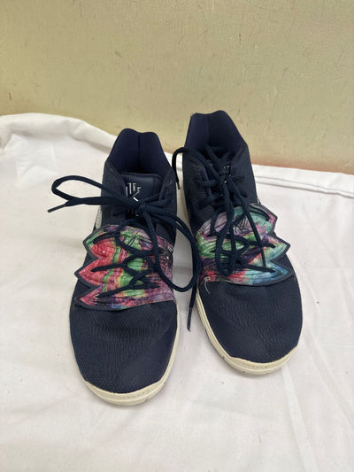 Nike Kyrie 5 Mid Galaxy Boy's Size 5-1/2 Navy Sneakers