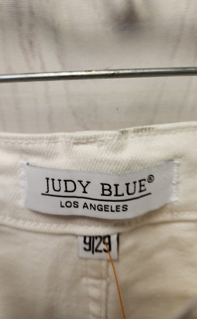 Judy Blue Women's Size 29 (7-8) White Jeans