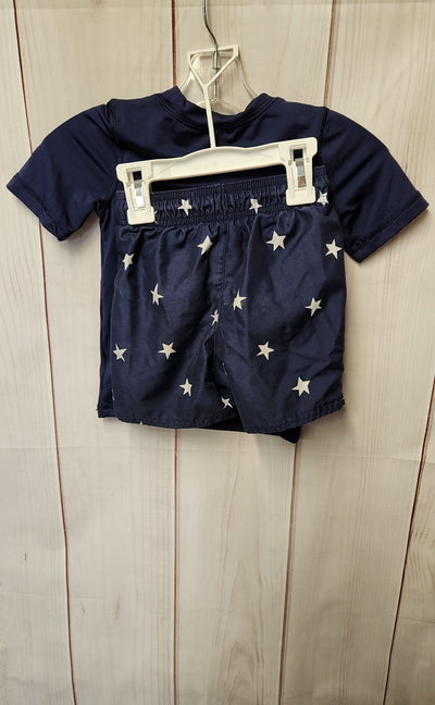 Cat & Jack Boy's Size 2 Navy Swim Set