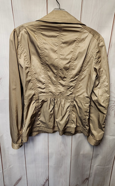 White House Black Market Women's Size 6 Tan Jacket