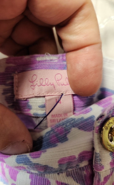 Lilly Pulitzer Girl's Size 14 Purple Shorts