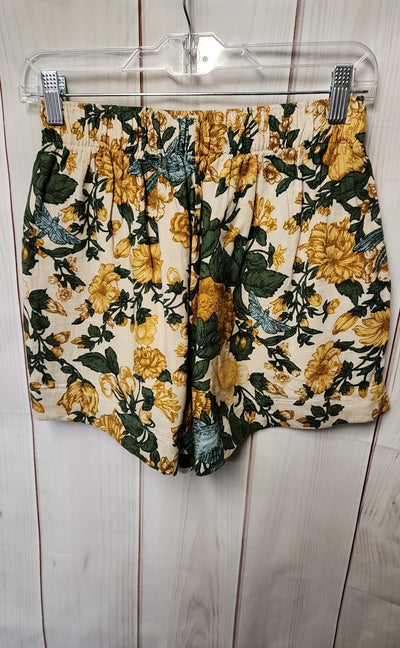 Abercrombie & Fitch Women's Size XS Yellow Floral Shorts