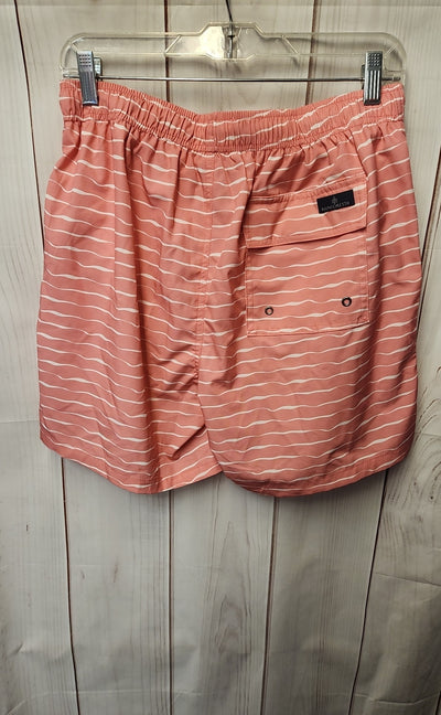 Rainforest Men's Size S Pink Swim Trunks