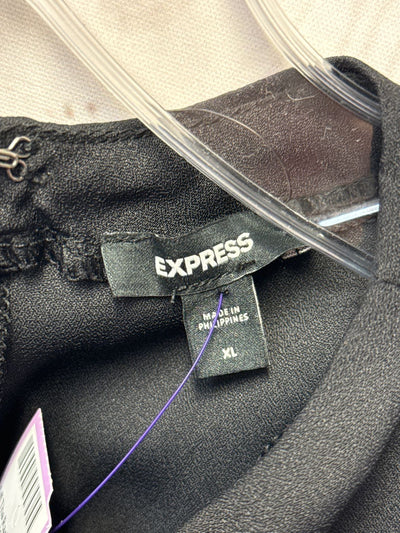 NWT Express Women's Size XL Black Dress