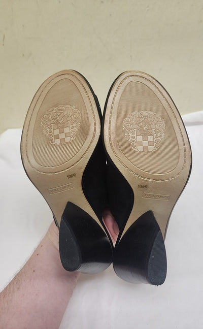Vince Camuto Women's Size 10 Black Sandals Shoes