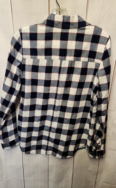 So Women's Size S Blue Long Sleeve Top