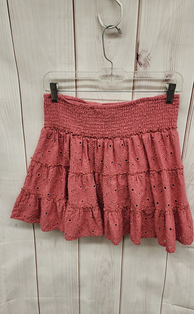 American Eagle Women's Size M Pink Skirt