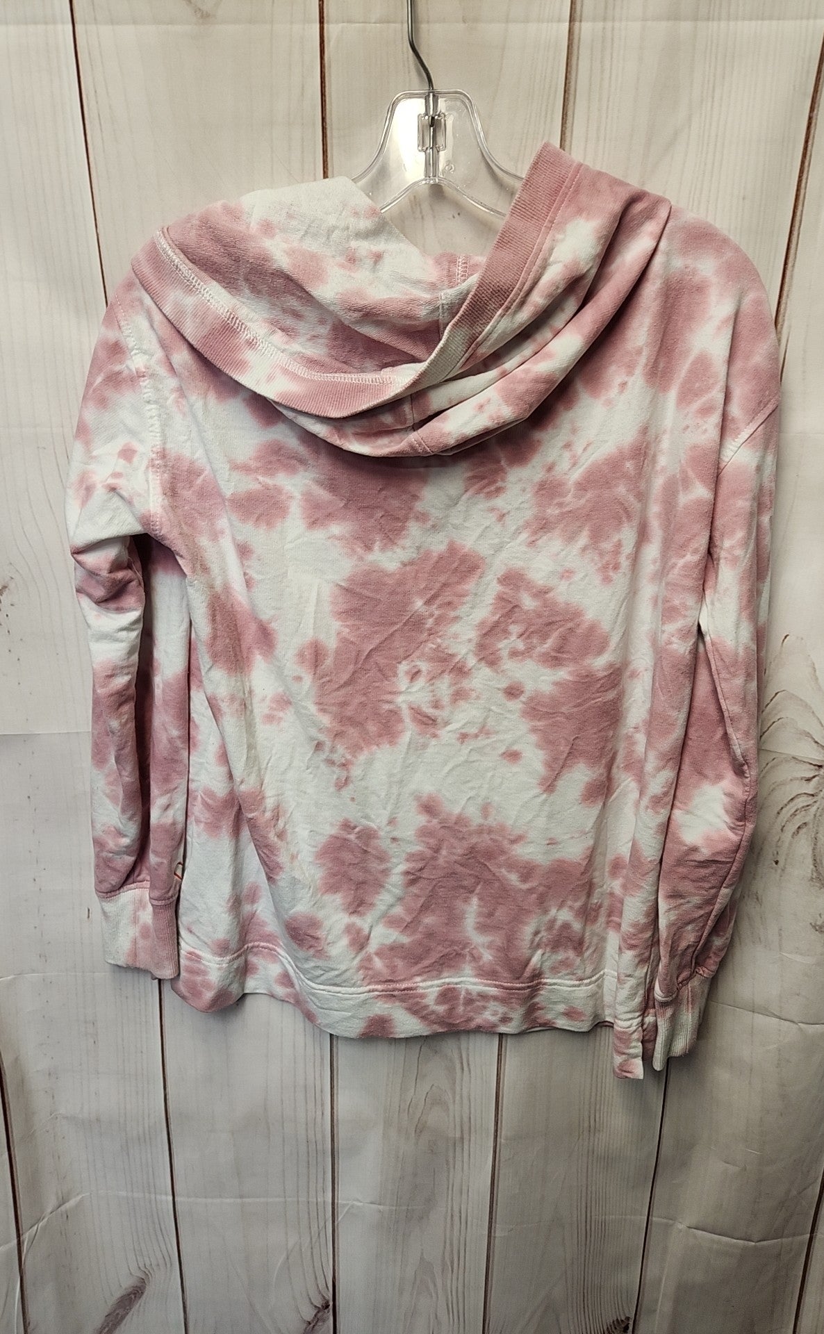 Jane & Delancey Women's Size M Pink & White Sweatshirt