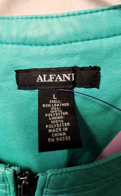 NWT Alfani Women's Size L Blue Jacket