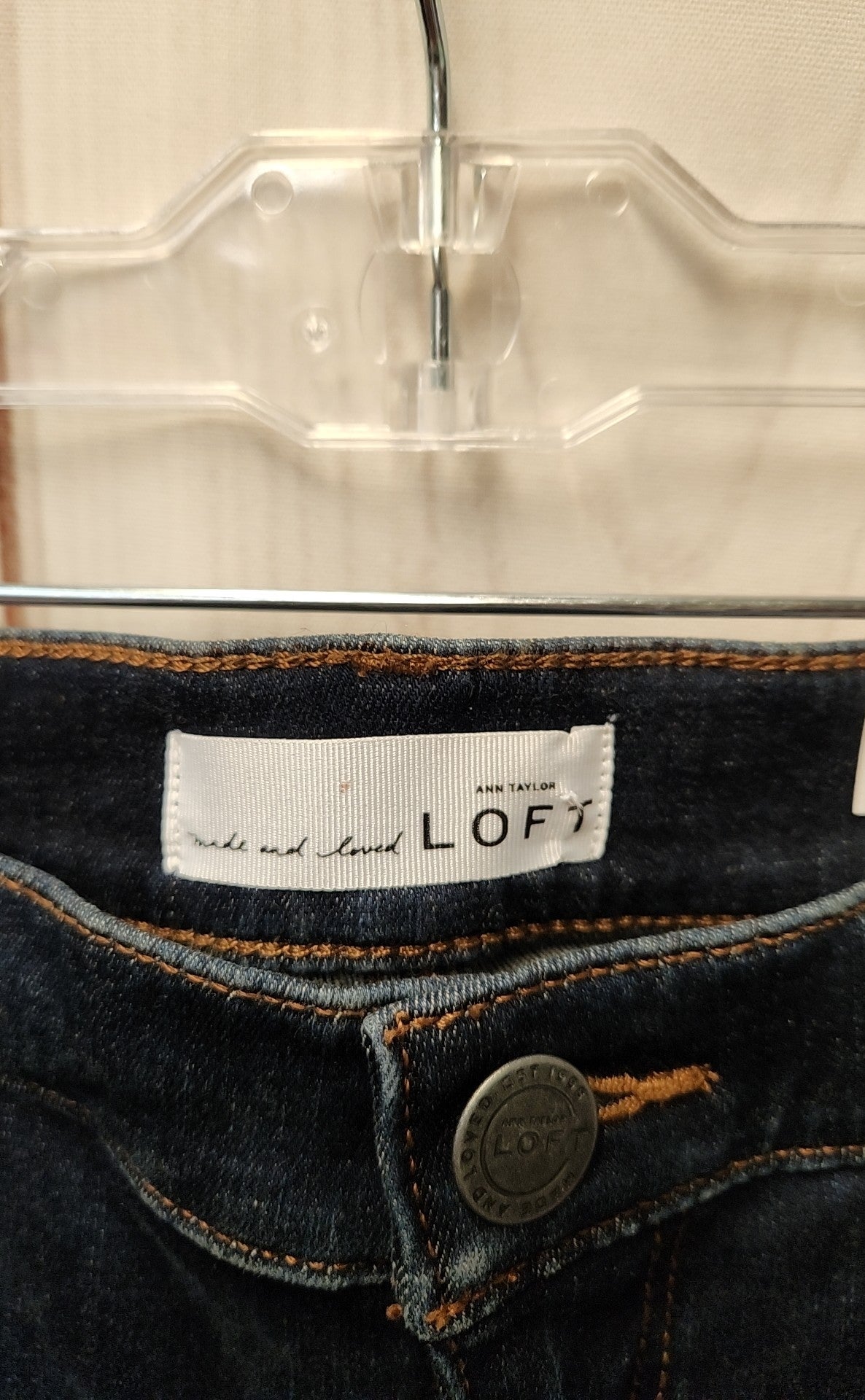Loft Women's Size 30 (9-10) Blue Jeans Legging
