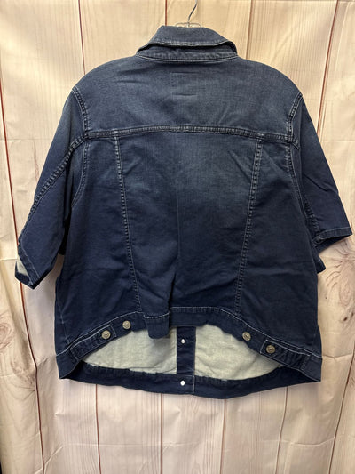 Torrid Women's Size 4X Blue Short Sleeve Top