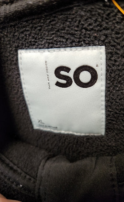 So Women's Size XL Black Sweatshirt